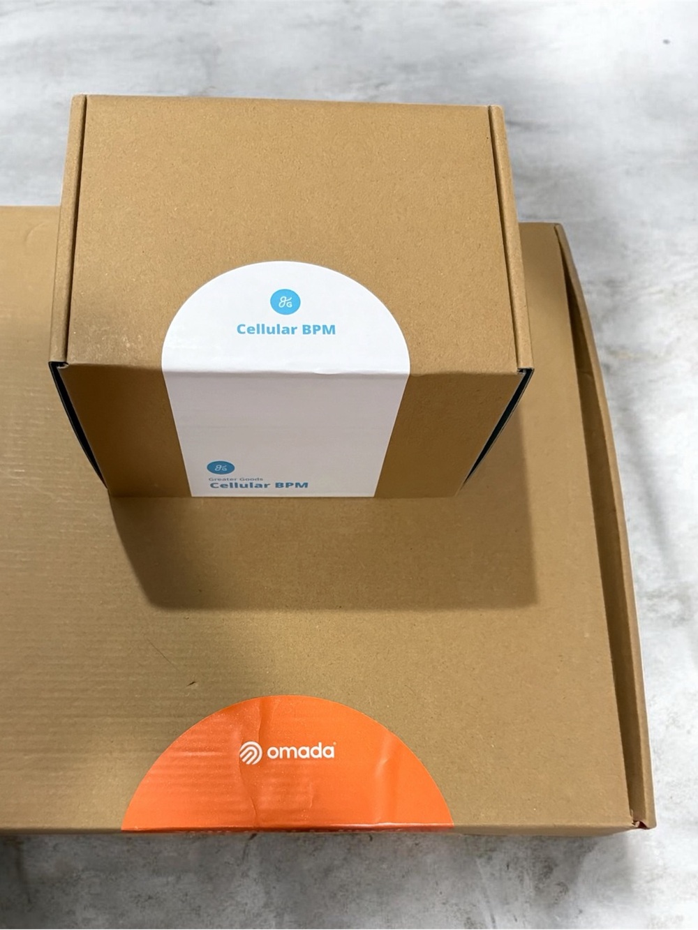 Cellular BPM - Brown and Orange Retail Packaging
